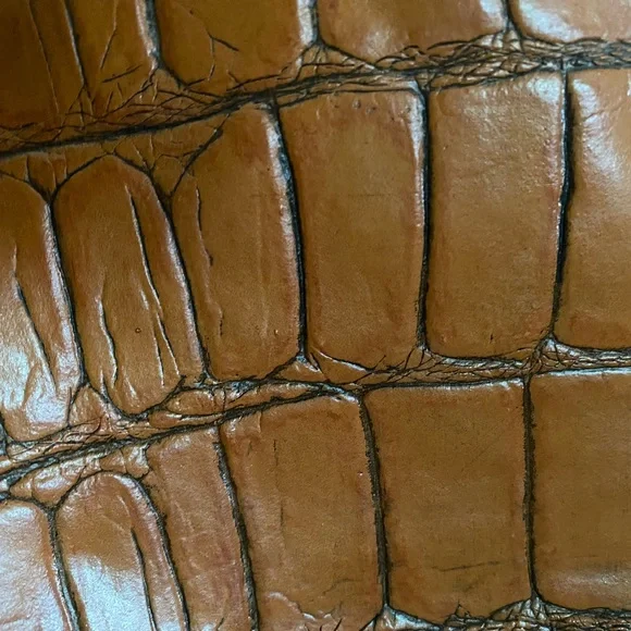 Faux croc baguette purse - Picture 3 of 4